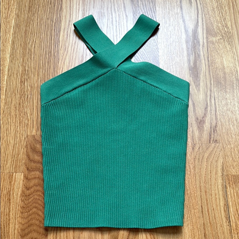 Aritzia Green Tank Top